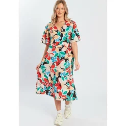 Women's V-Neck Maxi Dress
