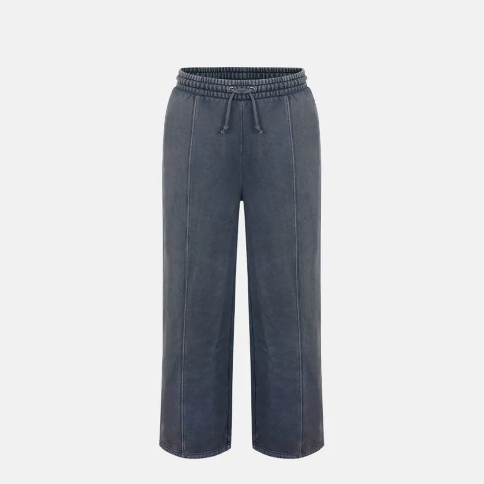 Women's Washed WL Cotton Open Hem Fleece Joggers