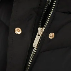 Womens Waterproof Long Sleeve Mid-Length Puffer Jacket