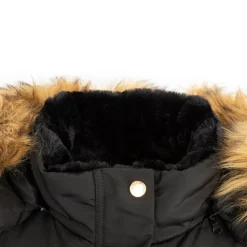 Womens Waterproof Long Sleeve Mid-Length Puffer Jacket
