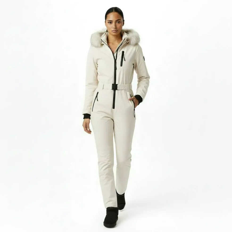 Women's Waterproof Long Sleeve Ski Suit