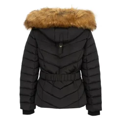 Women's Water Resistant Hooded Short Puffer Jacket