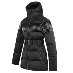 Women's Water Resistant Windproof Thermolite Hip Length Ski Jacket
