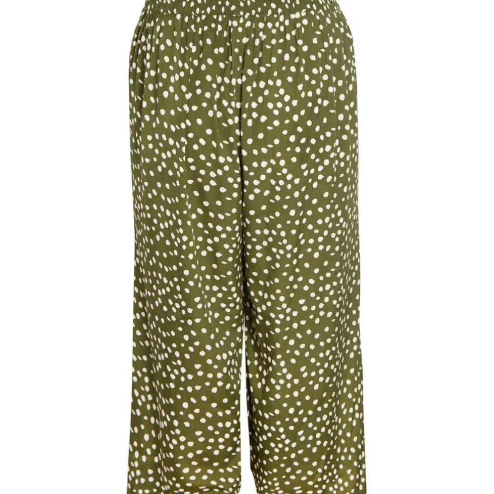 Women's Wednesday Print Wide Leg Trouser