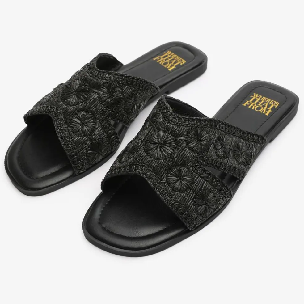 Women's Where's Sliders Flat Sandals