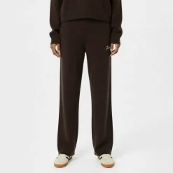 Women's Wide Leg Knitted Trousers