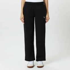 Women's Wide Leg Open Bottom Fleece Joggers