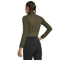 Women's Workout Essentials CLIMACOOL Full Zip Long Sleeve Performance Training Jacket