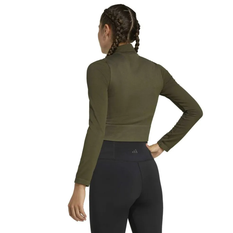 Women's Workout Essentials CLIMACOOL Full Zip Long Sleeve Performance Training Jacket