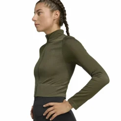 Women's Workout Essentials CLIMACOOL Full Zip Long Sleeve Performance Training Jacket
