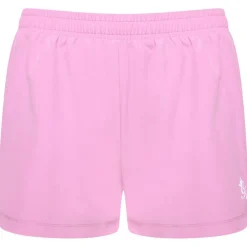 Womens Woven Bubblegum Pink Performance Gym Shorts