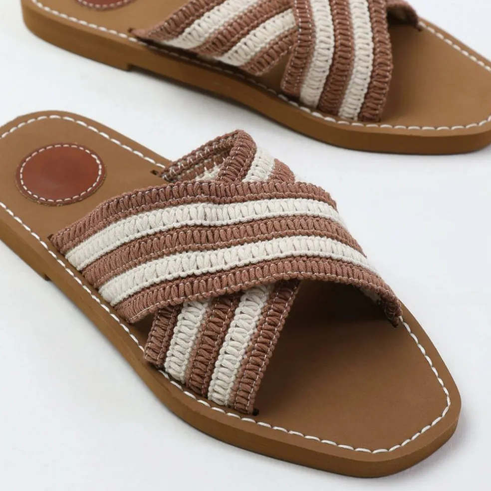 Women's Woven Flat Sandals