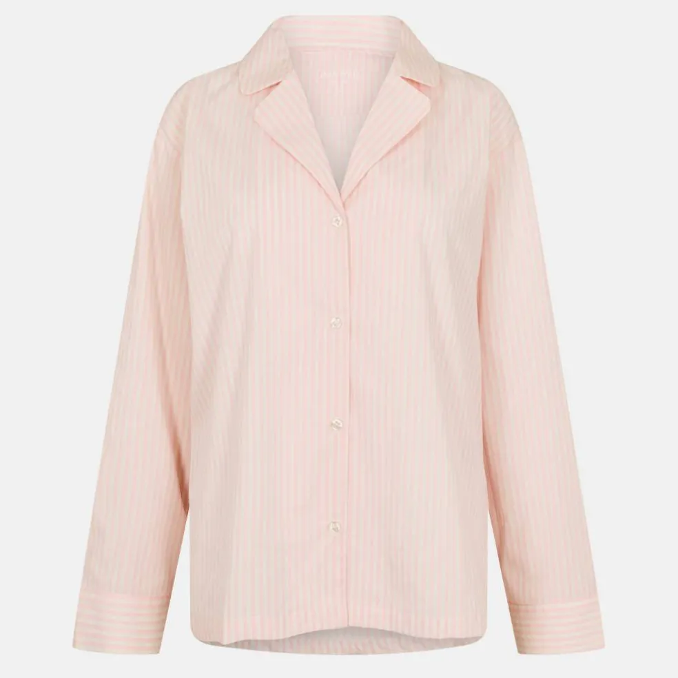 Womens Woven Long Sleeve Pyjama Set