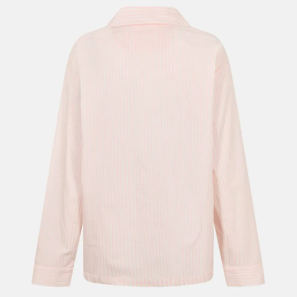 Womens Woven Long Sleeve Pyjama Set