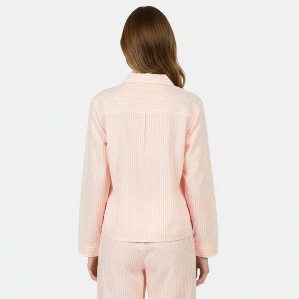 Womens Woven Long Sleeve Pyjama Set