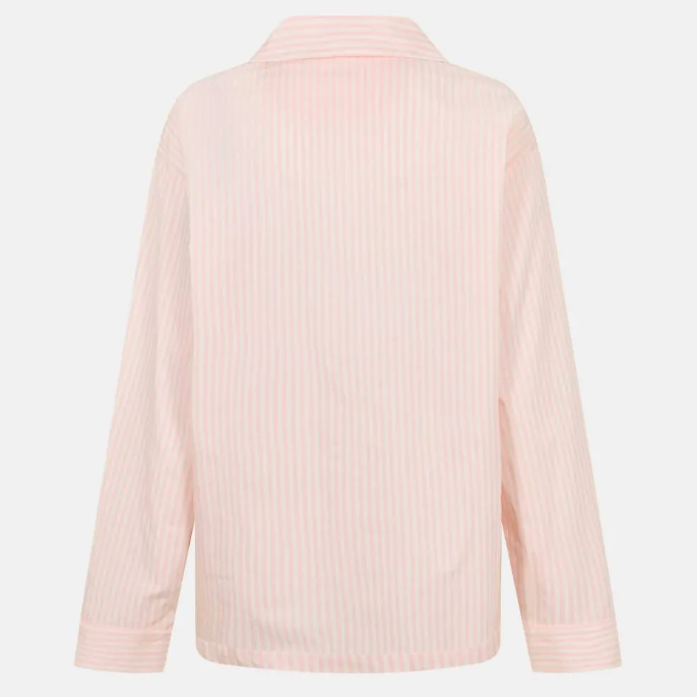 Womens Woven Long Sleeve Pyjama Set