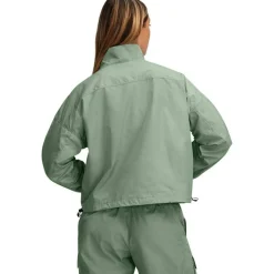 Women's Woven Sheen Performance Training Jacket