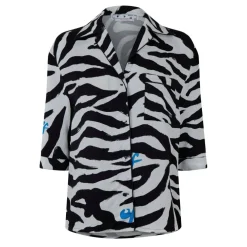 Women's Zebra Pyjama Shirt