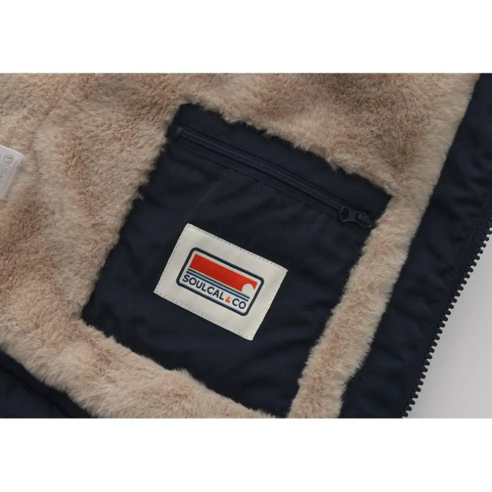 Womens 2 Zip Bubble Hooded Long Sleeve Short Puffer Jacket