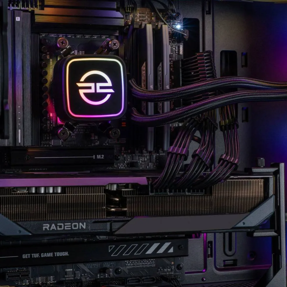 Wraith 220 Gaming PC - Ryzen 7 9800X3D RX 9070 XT 16GB 32GB RAM 2TB SSD - 4K Gaming