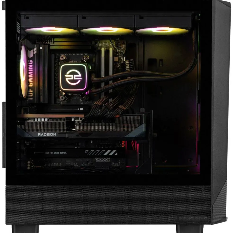Wraith 220 Gaming PC - Ryzen 7 9800X3D RX 9070 XT 16GB 32GB RAM 2TB SSD - 4K Gaming