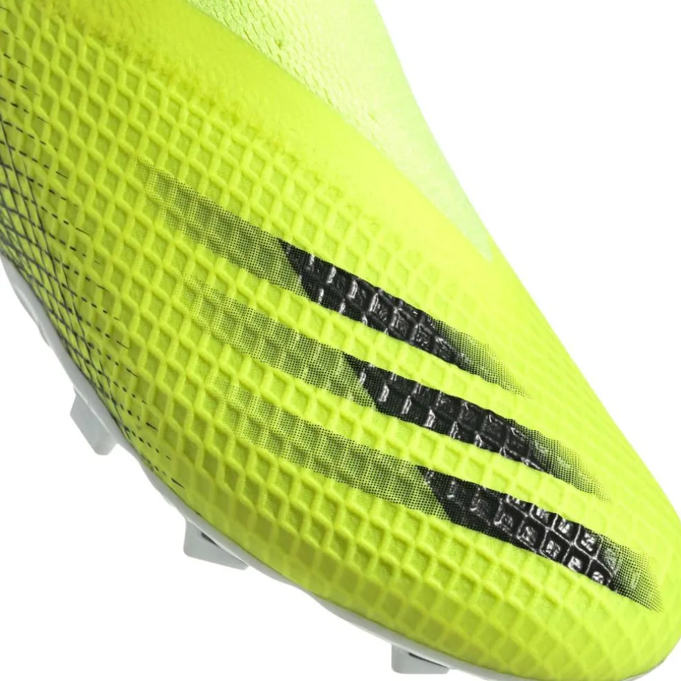 X Ghosted .3 Laceless Childrens Firm Ground Football Boots