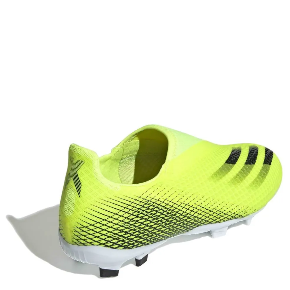 X Ghosted .3 Laceless Childrens Firm Ground Football Boots