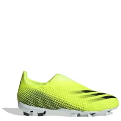 X Ghosted .3 Laceless Juniors Firm Ground Football Boots