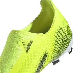 X Ghosted .3 Laceless Juniors Firm Ground Football Boots