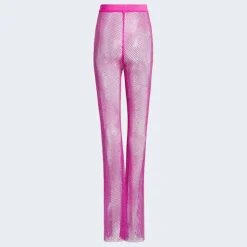 x Ivy Park Crystal Mesh Cover-Up Trousers Womens