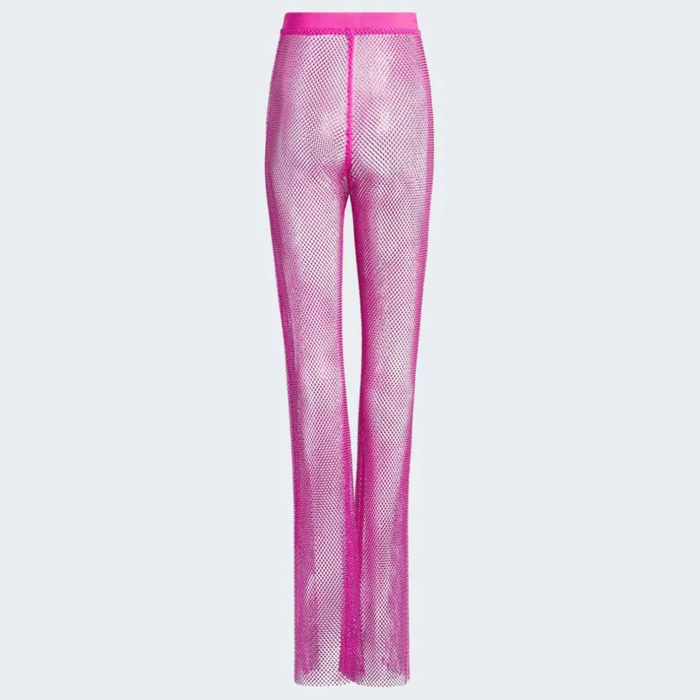 x Ivy Park Crystal Mesh Cover-Up Trousers Womens