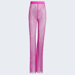x Ivy Park Crystal Mesh Cover-Up Trousers Womens