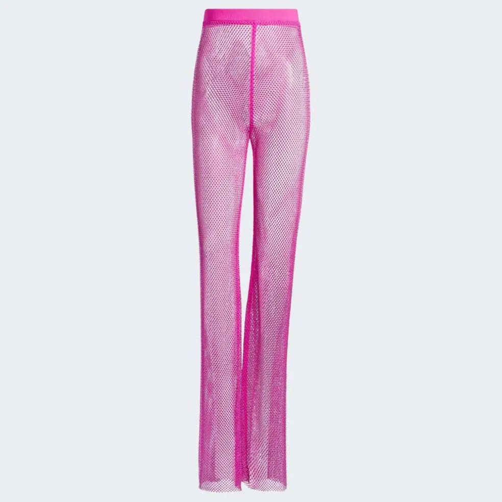 x Ivy Park Crystal Mesh Cover-Up Trousers Womens