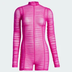x IVY PARK Mesh Romper Womens