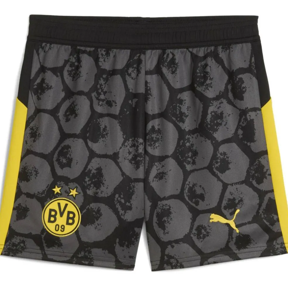 x KidsSuper Borussia Dortmund Home Shorts 2025 2026 Juniors