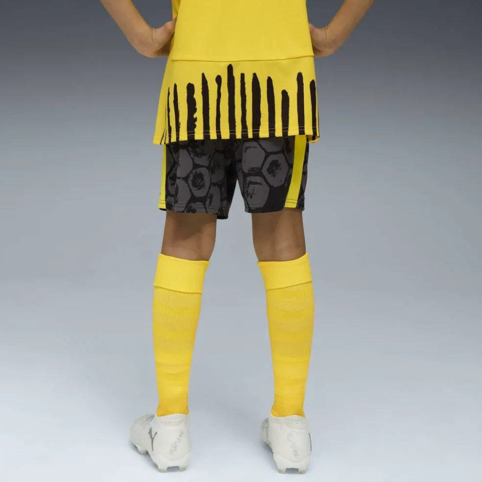 x KidsSuper Borussia Dortmund Home Shorts 2025 2026 Juniors