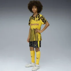 x KidsSuper Borussia Dortmund Home Shorts 2025 2026 Juniors