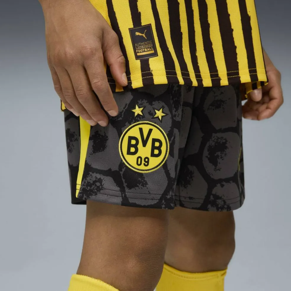 x KidsSuper Borussia Dortmund Home Shorts 2025 2026 Juniors