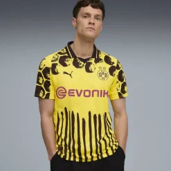 x KidsSuper Borussia Dortmund Home Shirt 2025 2026 Adults