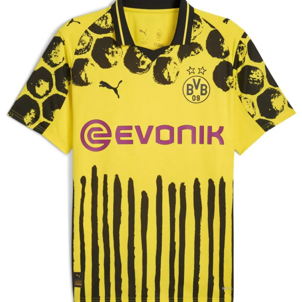 x KidsSuper Borussia Dortmund Home Shirt 2025 2026 Adults