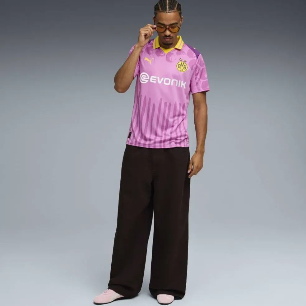 x KidsSuper Borussia Dortmund Home Shirt 2025 2026 Juniors