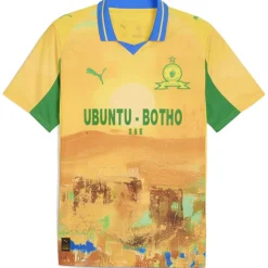 x KidsSuper Mamelodi Sundowns Home Shirt 2025 2026 Juniors
