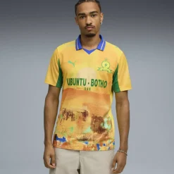 x KidsSuper Mamelodi Sundowns Home Shirt 2025 2026 Juniors