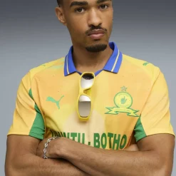 x KidsSuper Mamelodi Sundowns Home Shirt 2025 2026 Juniors