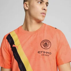 x KidsSuper Manchester City Authentic Away Shirt 2025 2026 Mens