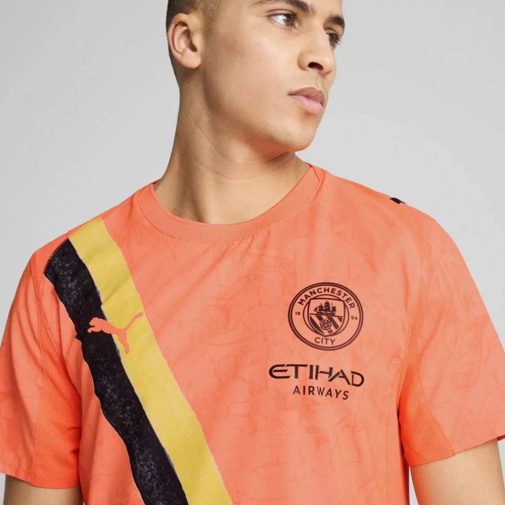 x KidsSuper Manchester City Authentic Away Shirt 2025 2026 Mens