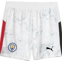 x KidsSuper Manchester City Third Shorts 2025 2026 Juniors