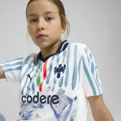 x KidsSuper Monterrey Home Shirt 2025 2026 Juniors