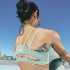 Yoga Studio Luxe Low Impact Sports Bra Womens