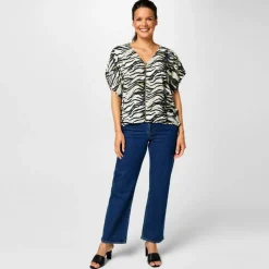 Zip Front Top